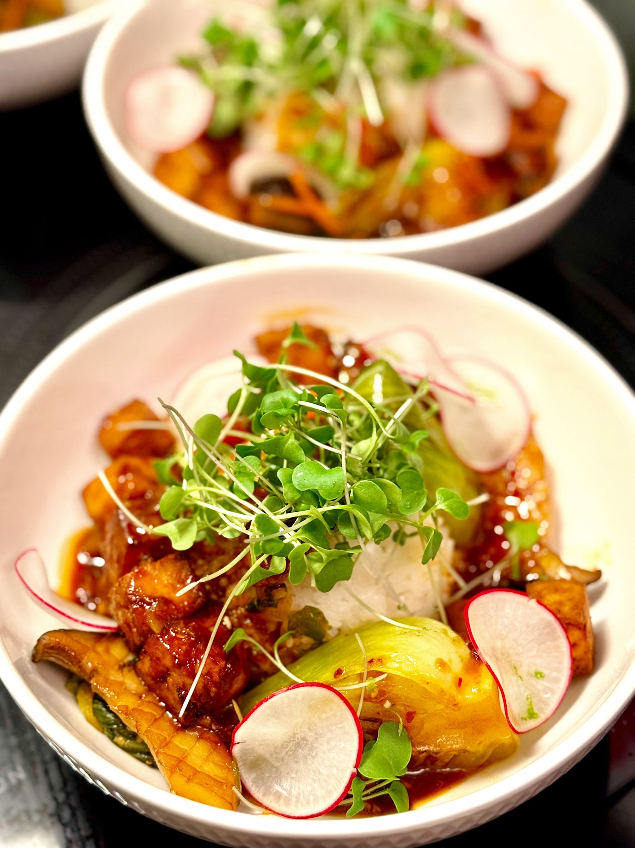 Maple Ginger Tofu Stir Fry