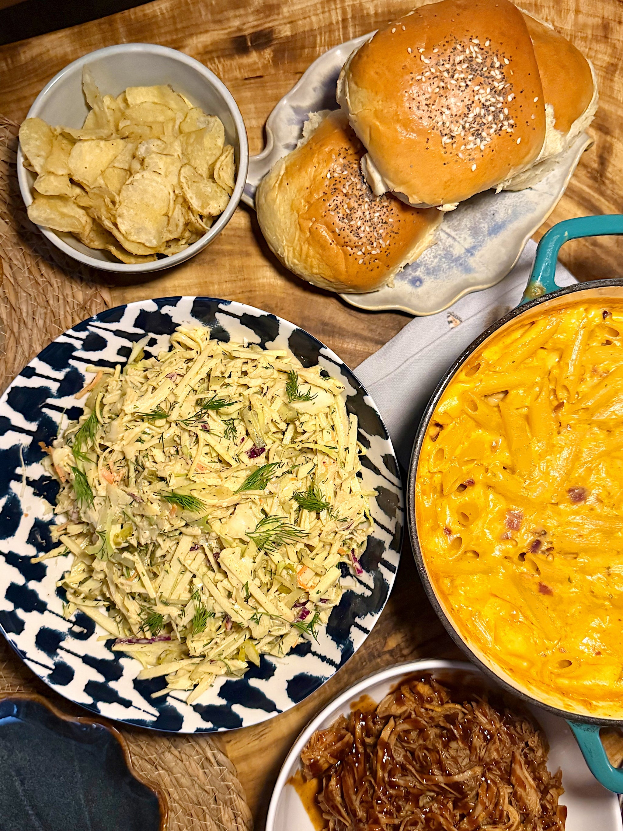 Buffalo Cauliflower Mac & Cheese