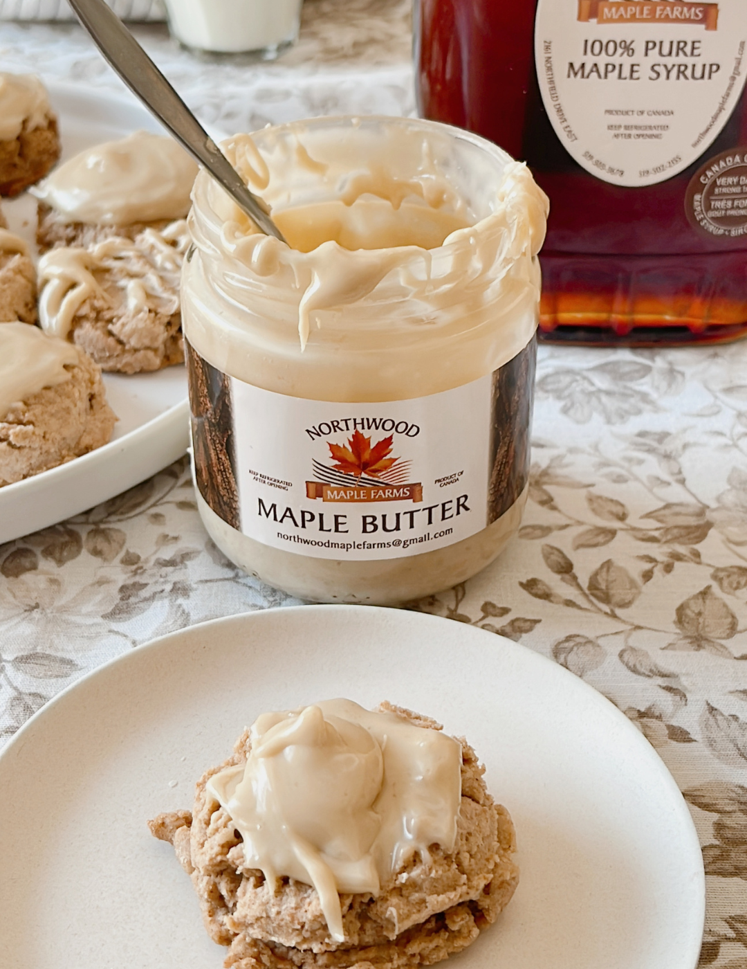 Maple Crunch Cookies With Maple Butter Icing