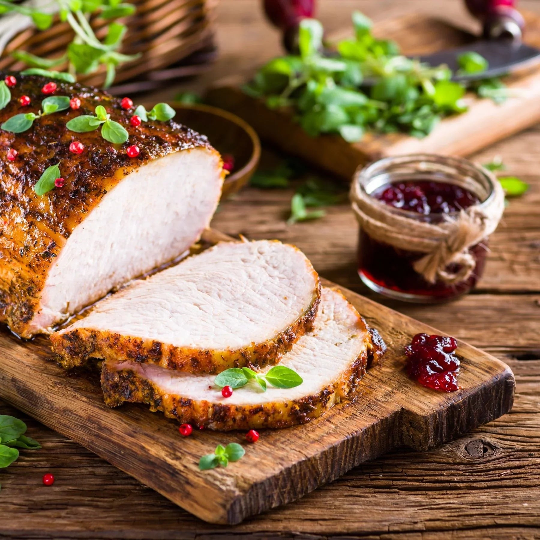 Country Flavour's Red Pepper Jelly Pork Loin Roast